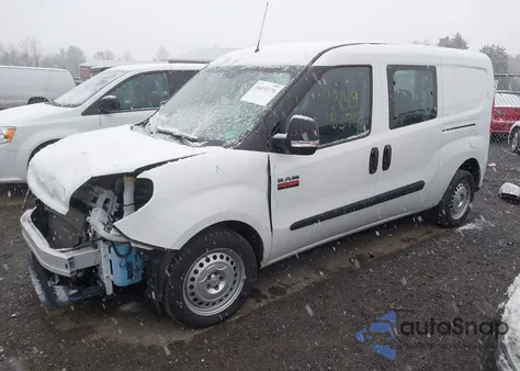 2022 Ram Promaster City Wagon z USA, uszkodzony, nr VIN ZFBHRFAB6N6Y47768